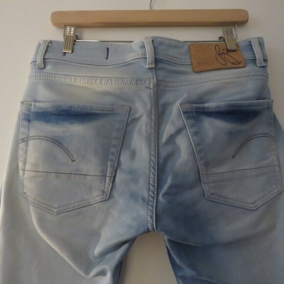 G-STAR RAW 3301 Raw Tailored Limited Edition Selvedge Jeans - Men's Size 32 - Picture 9 of 13